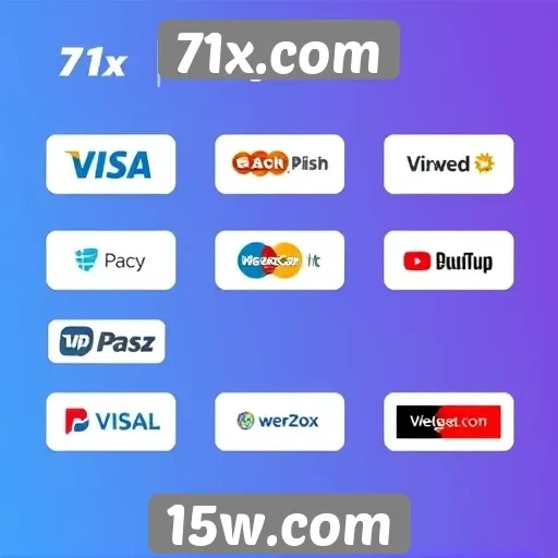 Explorando as opções de pagamento do 71x.com