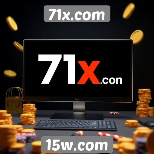 Desempenho de 71x.com no mercado de jogos online