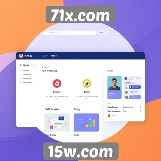 Características da interface do usuário do 71x.com